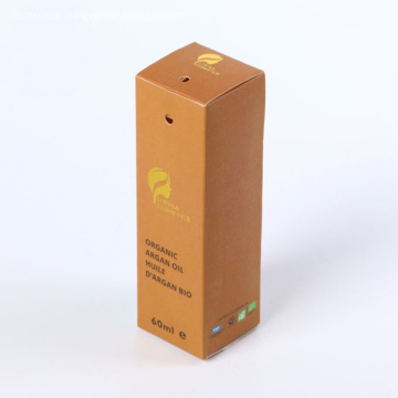 Lady Kraft Paper Oil Hair Care Product Box